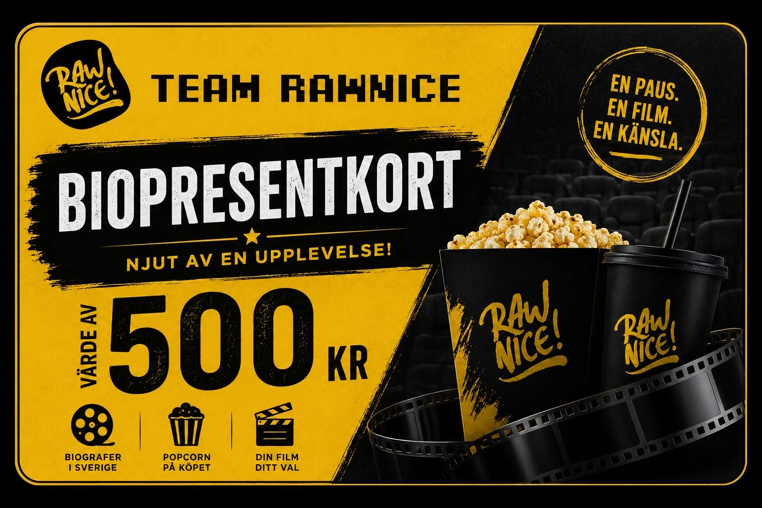 Biopresentkort från Team Rawnice